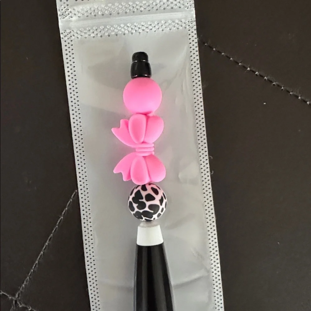 Box Cutter Retractable Pink & Black, NEW, Hand Crafted by @funshop99